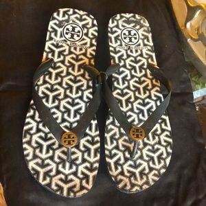 Tory Burch Flip Flops size 11